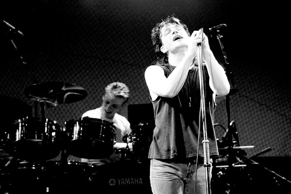 U2 - BONO & LARRY     ( 8" x 12" )