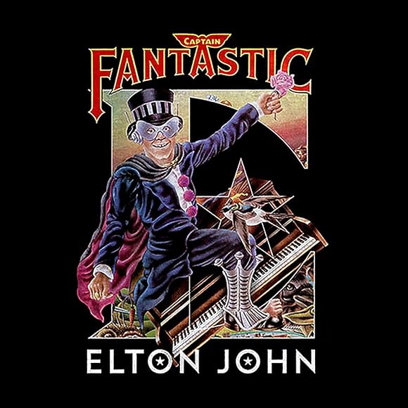 ELTON JOHN -  CAPTAIN FANTASTIC   ....XL
