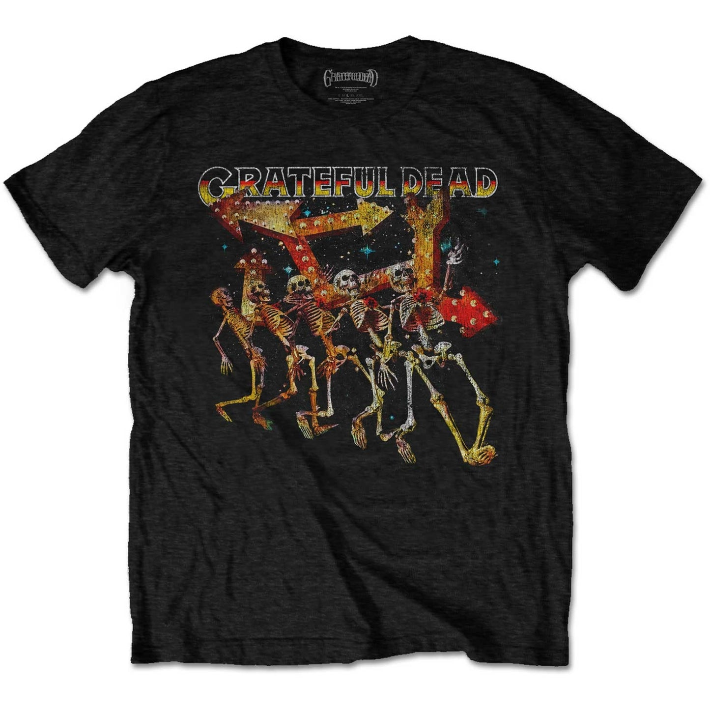 GRATEFUL DEAD - TRUCKIN' SKELLIES VINTAGE    .... XL