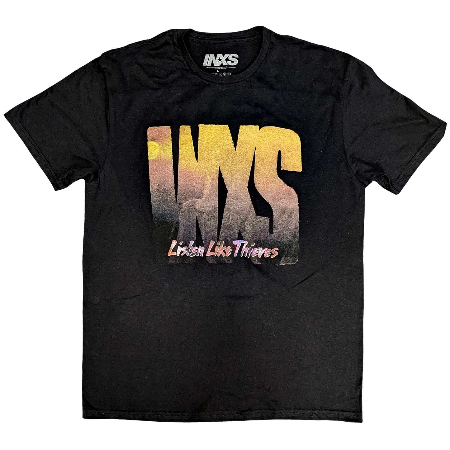 INXS - LISTEN LIKE THIEVES TOUR (w back print)  .....M, L & XL