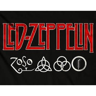 LED ZEPPELIN - LOGO & SYMBOLS ..... L & XL