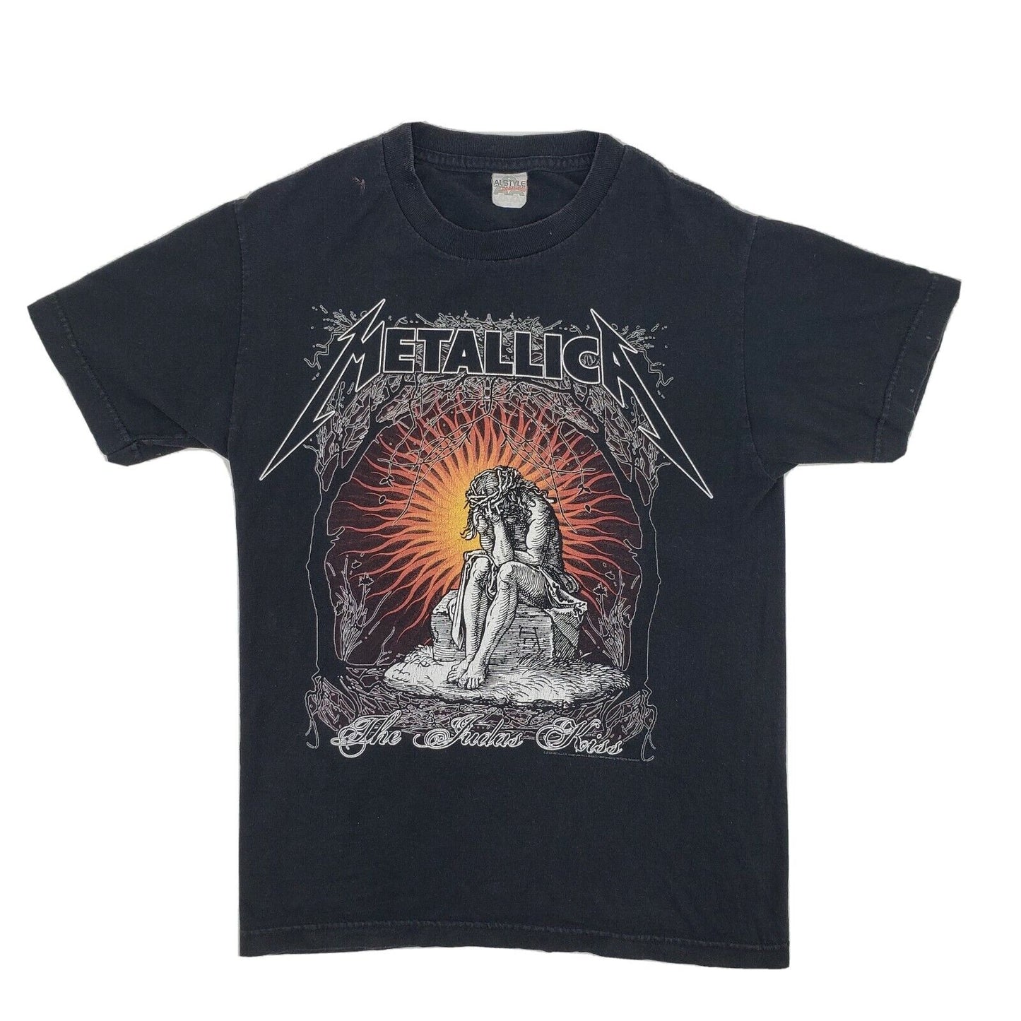 METALLICA UNISEX T SHIRT - THE JUDAS KISS     L