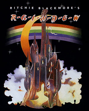 RAINBOW - CASTLE LOGO .....XL
