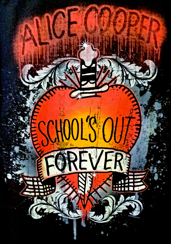 ALICE COOPER - SCHOOL'S OUT ..... L & XL