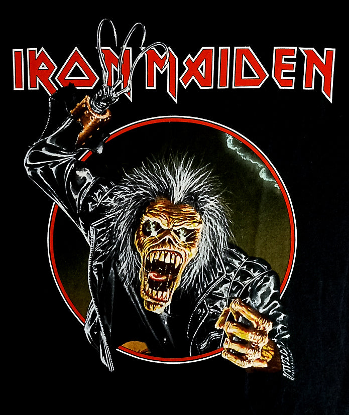 IRON MAIDEN - UNISEX T SHIRT - EDDIE HOOK ----- XL