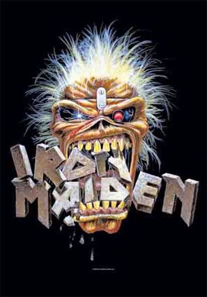 IRON MAIDEN - UNISEX T SHIRT - EDDIE ----- L