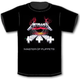 METALLICA UNISEX T SHIRT - MASTER of PUPPETS .....M L XL 2XL