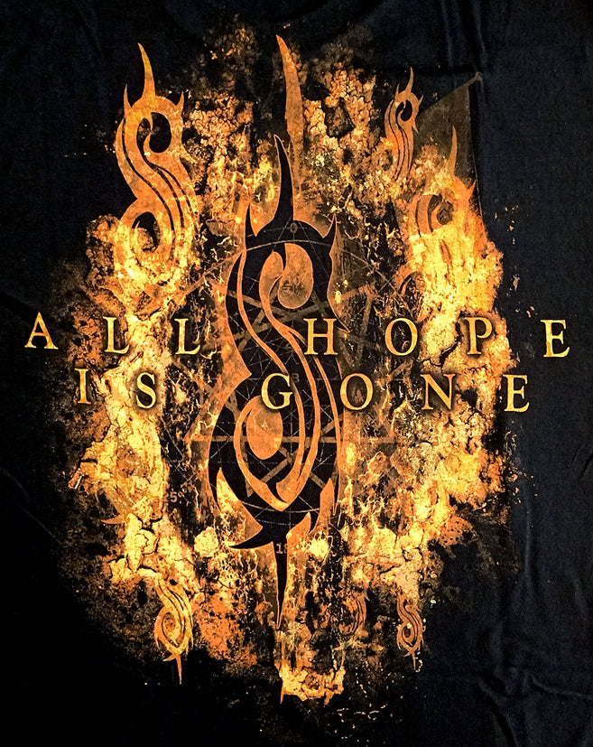 SLIPKNOT - RADIO FIRES LOGO .... L