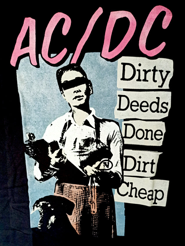 AC/DC - UNISEX - DIRTY DEEDS ..... L