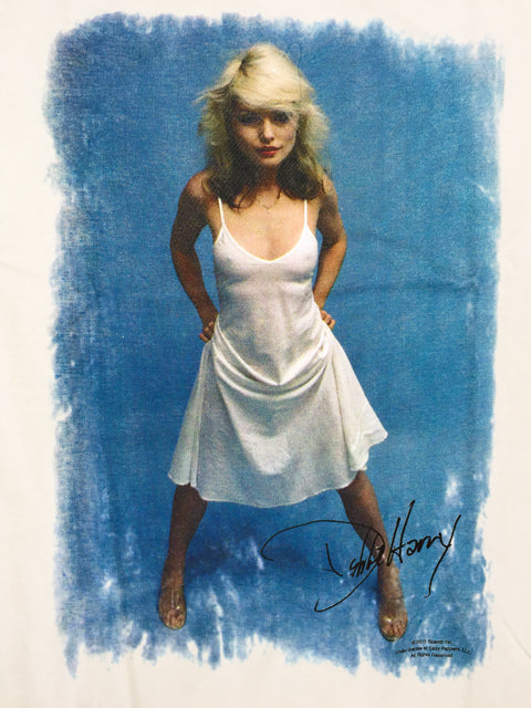 BLONDiE - DEBORAH HARRY - WHITE DRESS