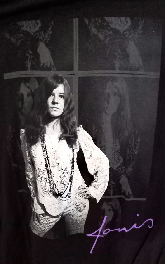JANIS JOPLIN - BARON WOLMAN PHOTO ----- L