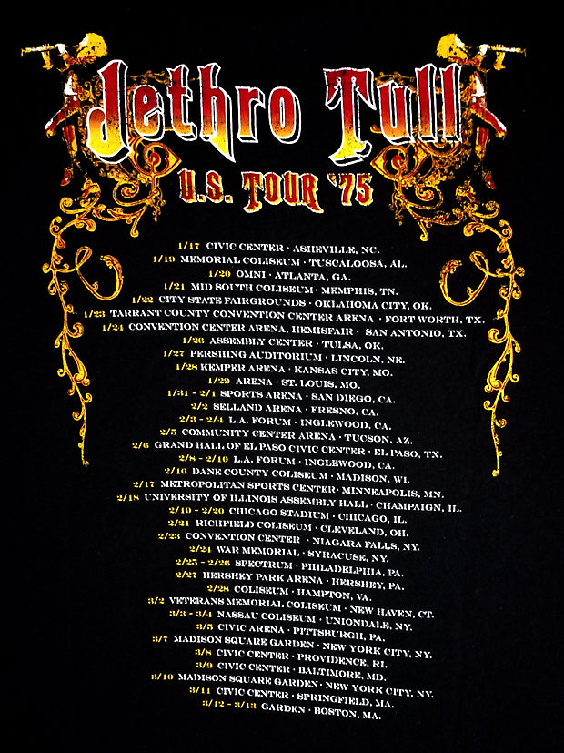 JETHRO TULL - TOUR 75 ----- L