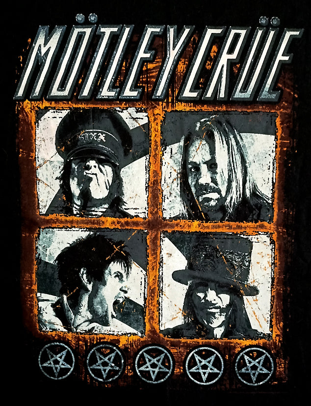 MOTLEY CRUE - 2012 TOUR 4 SQUARES