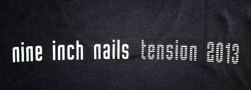 NINE INCH NAILS - GREY & WHITE LOGO