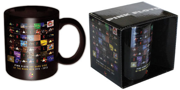 PINK FLOYD - 40th ANN.  DARK SIDE of the MOON BOXED 320 ml CERAMIC COFFEE MUG