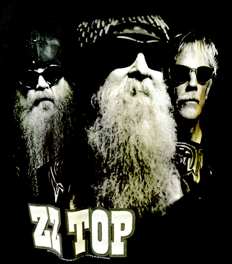 ZZ TOP - B & W PHOTO       L