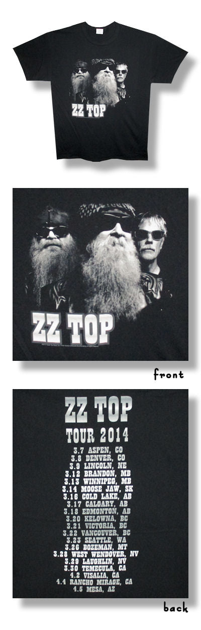 ZZ TOP - B & W PHOTO       L