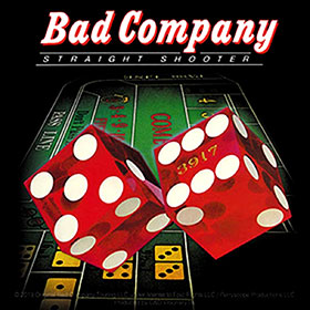 STICKER BAD COMPANY "STRAIGHT SHOOTER"