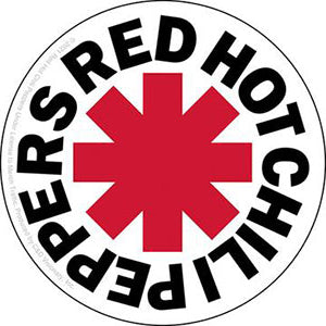 STICKER RED HOT CHILI PEPPERS "ASTERISK"