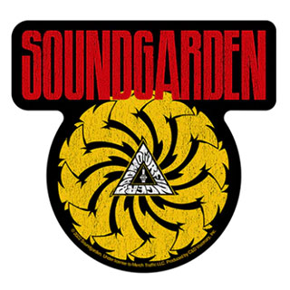 STICKER SOUNDGARDEN "YELLOW LOGO"