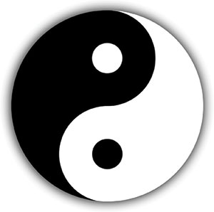 STICKER GENERIC YIN YANG