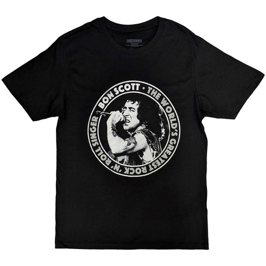 AC/DC -UNISEX -  BON SCOTT - TWGRRS   .... L & XL