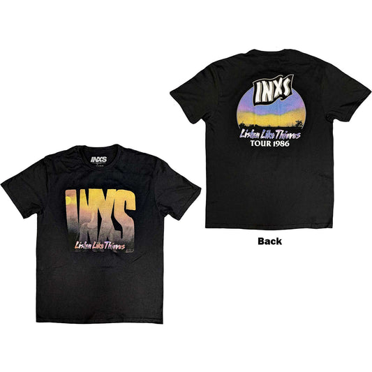 INXS - LISTEN LIKE THIEVES TOUR (w back print)  .....M, L & XL