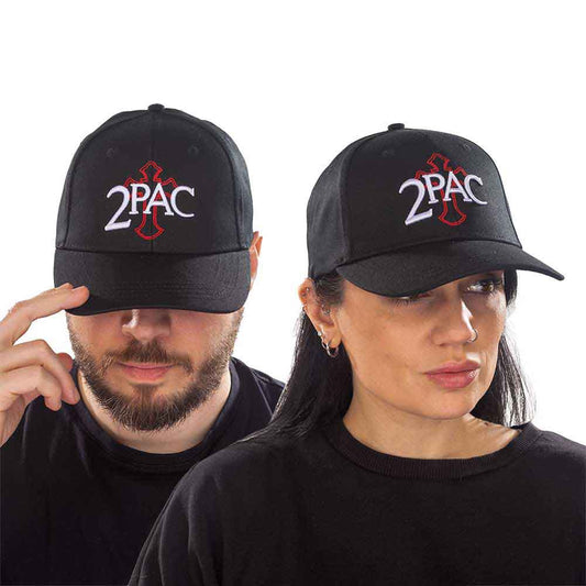 TUPAC UNISEX BASEBALL CAP: CROSS LOGO