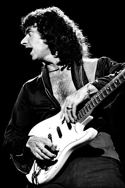 DEEP PURPLE - RITCHIE BLACKMORE   (12" x 8"   15" x 10'   18" x 12")