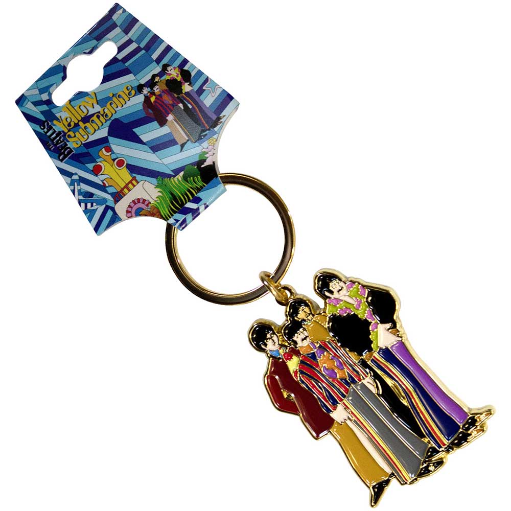 BEATLES - YELLOW SUBMARINE BAND KEYRING