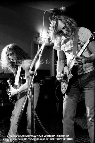 JOE WALSH w WADDY WACHTEL  4    (12" x 8")