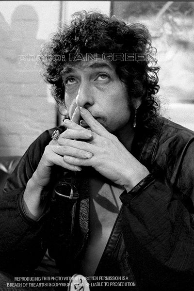 BOB DYLAN    (12" x 8")