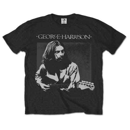 BEATLES, the - UNISEX - GEORGE HARRISON - LIVE PORTRAIT     XL
