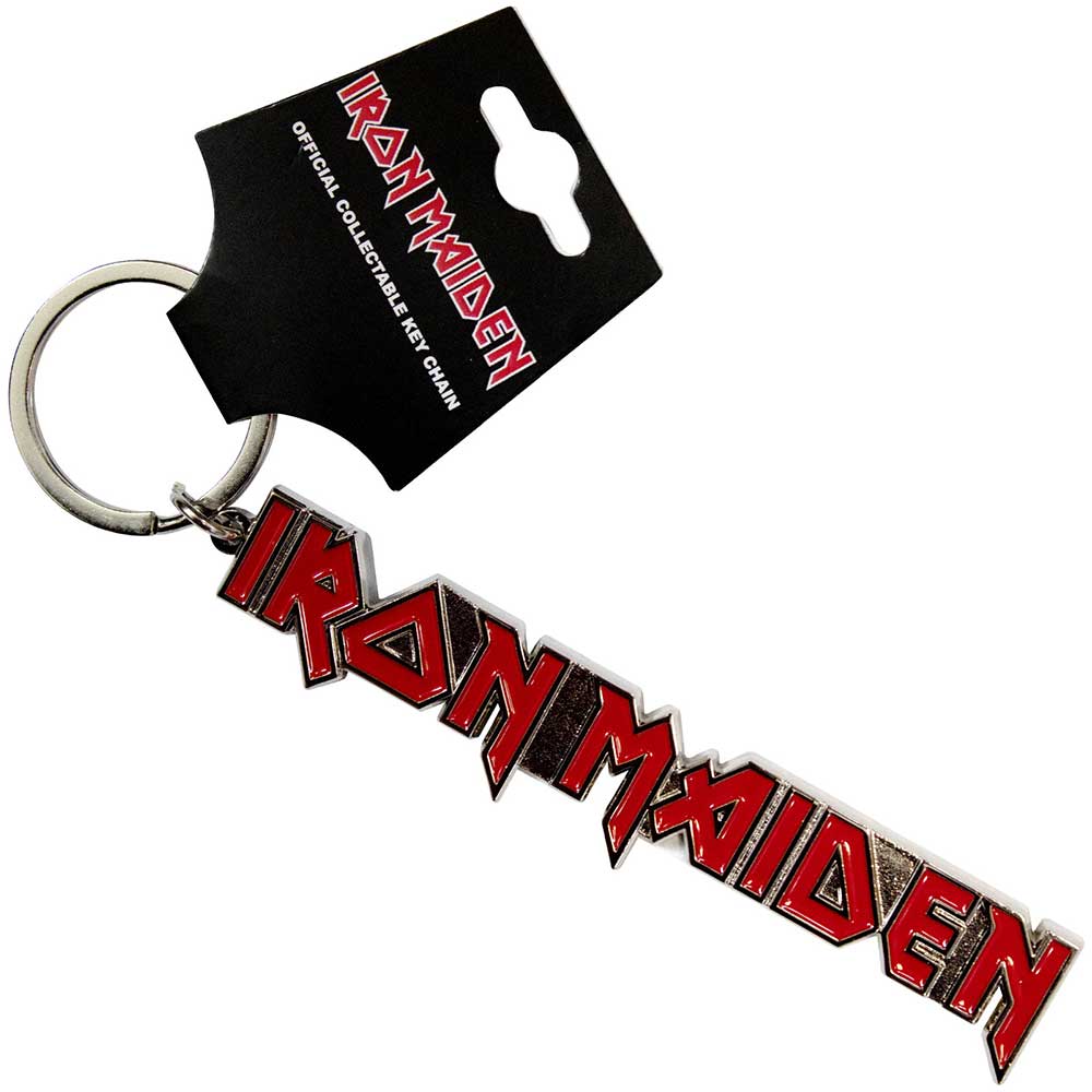 IRON MAIDEN - LOGO WITH TAILS KEYRING