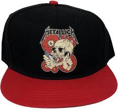 METALLICA UNISEX BASEBALL CAP - THE SHORTEST STRAW RED EYES