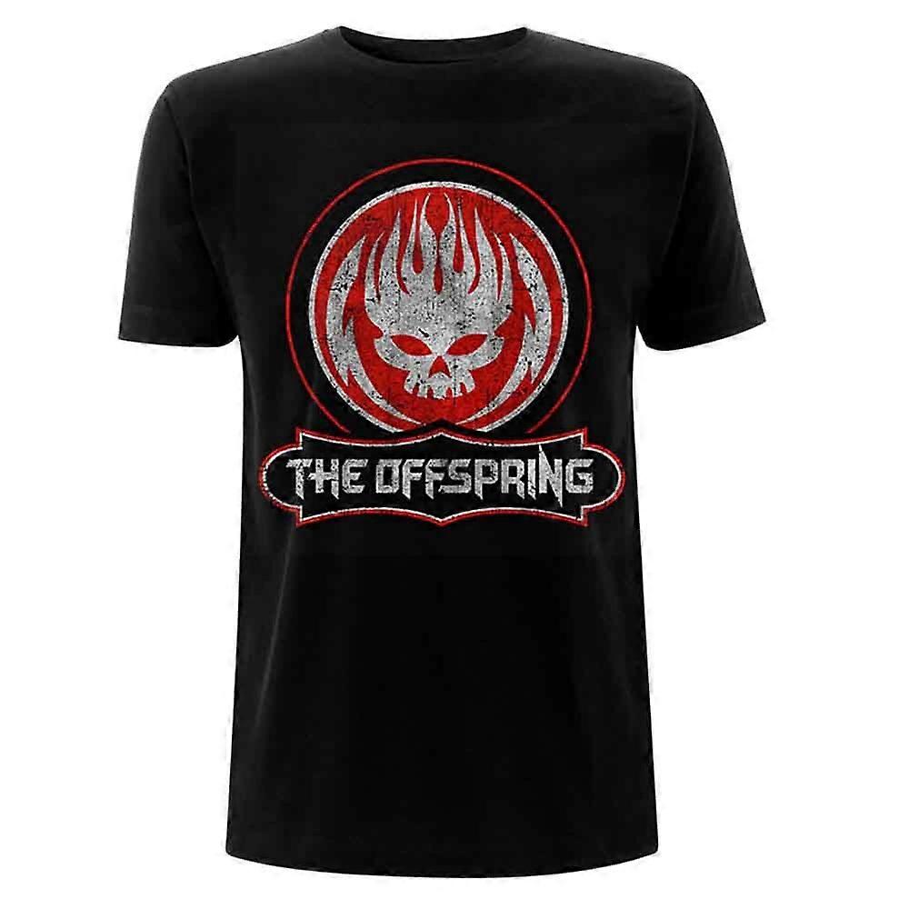 OFFSPRING, THE - DISTRESSED SKULL       L  & XL