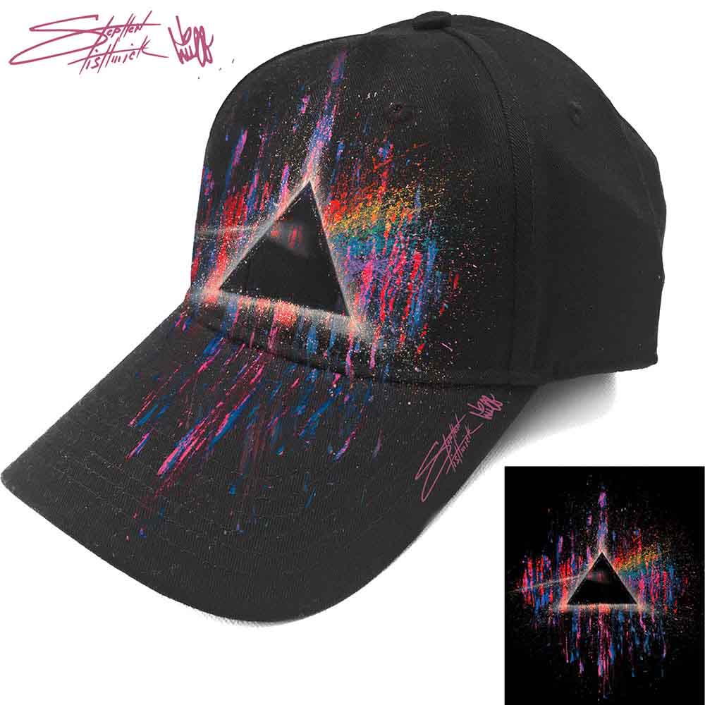 PINK FLOYD - DARK SIDE of the MOON PINK SPLATTER UNISEX CAP