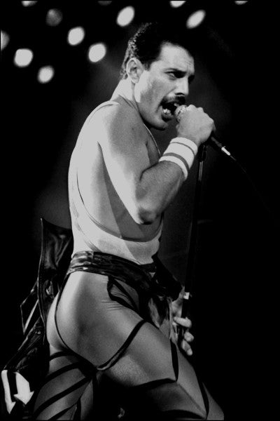 QUEEN - FREDDIE MERCURY #3    ( 12" X 8" & 15" x 10" )