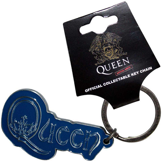 QUEEN - CROWN IN Q LOGO KEYRING