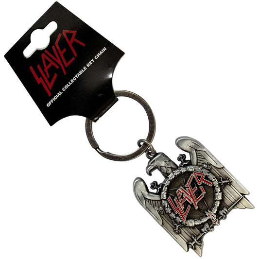 SLAYER - SILVER EAGLE V2 KEYRING