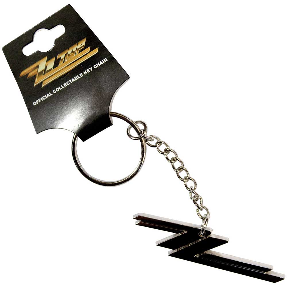 ZZTOP - TWIN ZEES LOGO KEYRING