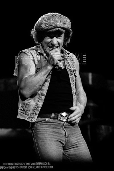 AC/DC - BRIAN 1    (12"X 8" 15"x10" 18"x12" 21"x14")