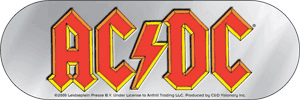STICKER AC/DC CLASSIC LOGO