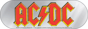 AC/DC - STICKER - CLASSIC LOGO