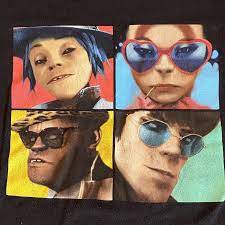 GORILLAZ - HUMANZ     ..... L  & XL