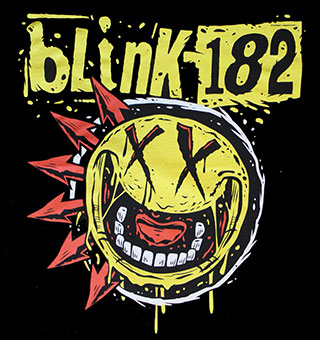 BLINK 182 - PUNK SMILEY .....L, XL