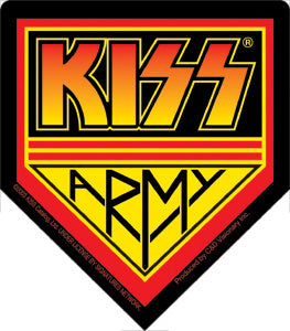 STICKER KISS "KISS ARMY"