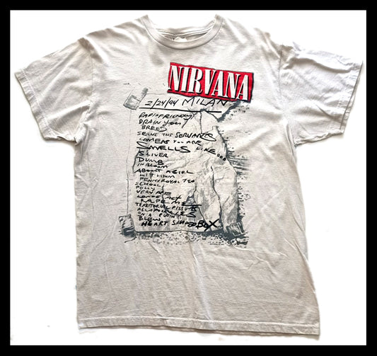 NIRVANA - MILAN '94 PLAYLIST ..... L