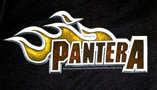 PANTERA - FLAMES....12 mth ROMPER