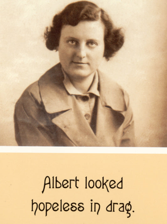 BLANK CARD ALBERT